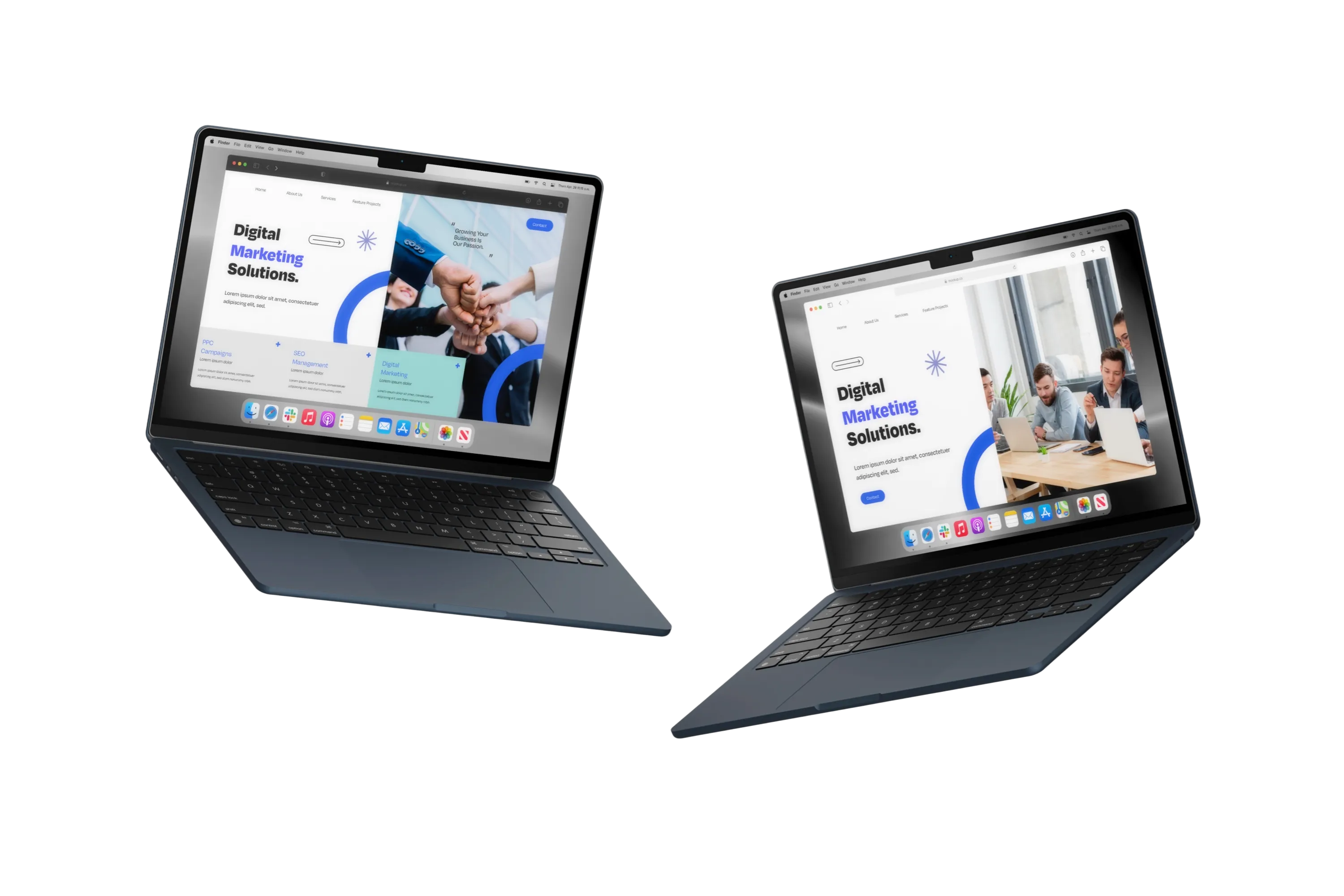 Laptop mockups