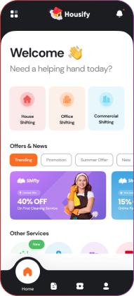 Home services app