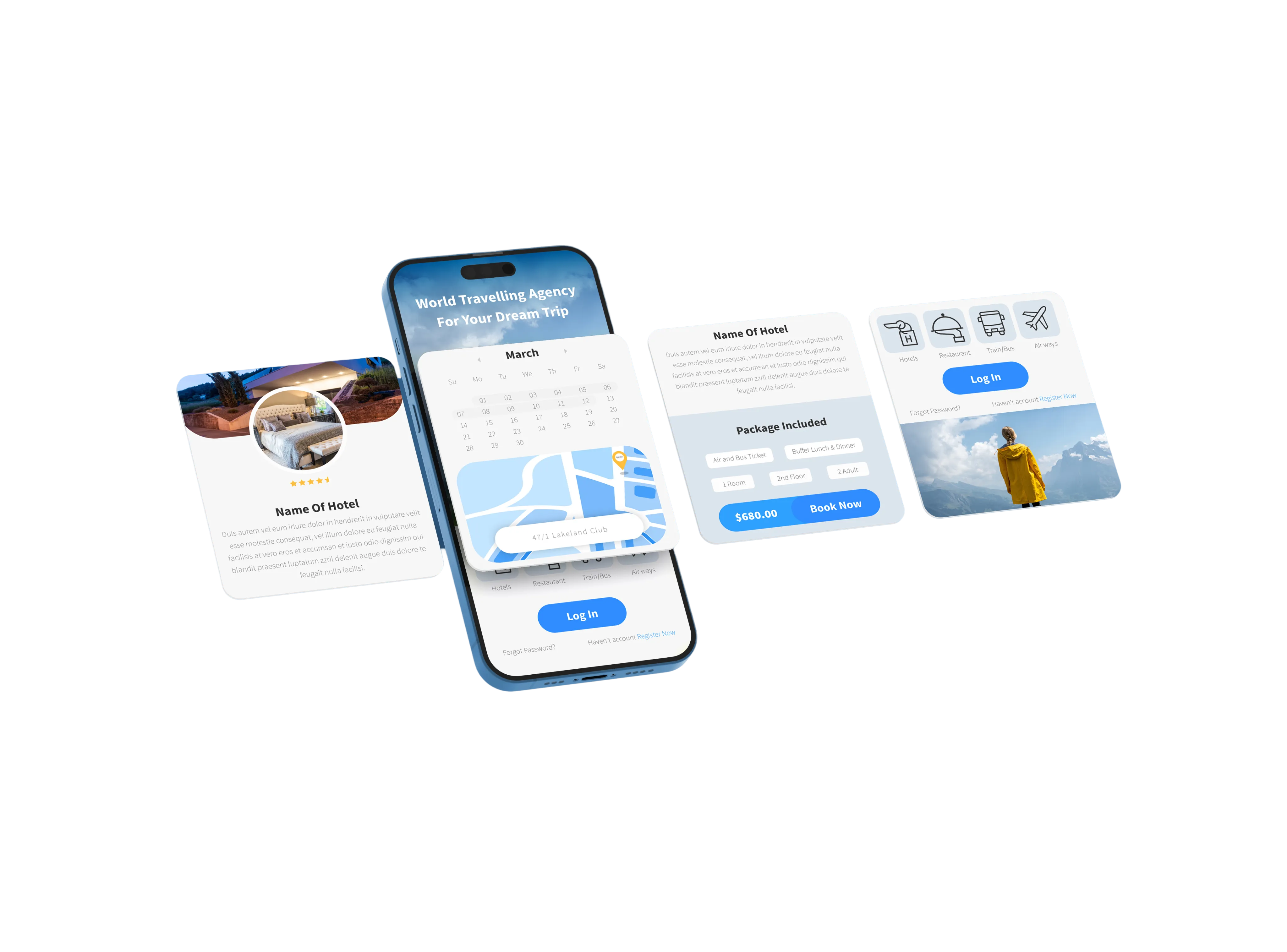 Mobile app development showcase