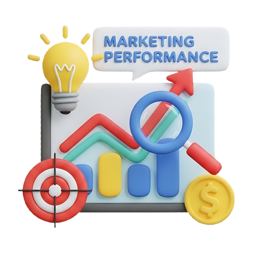 Digital marketing campaign dashboard showcase