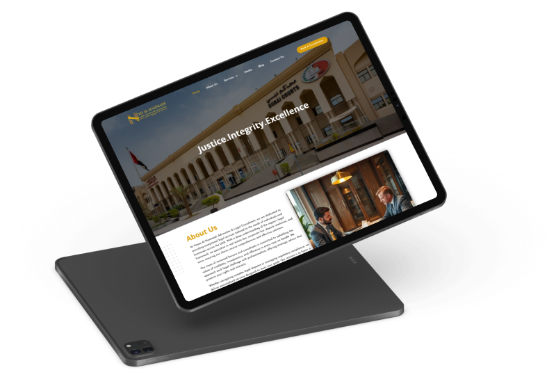 Hessa Al Hammadi Advocates & Legal Consultants website