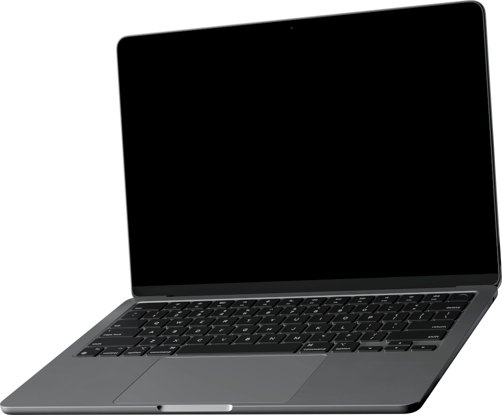 MacBook displaying a website built by Daiyra 360 web development team in Dubai