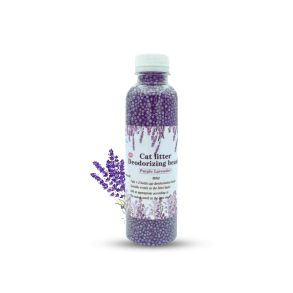 Cat Litter Deoderizing Beads 250ml-Lavander