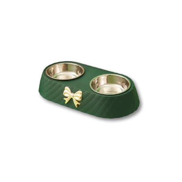 Saas Dual Pets Bowls With Steel