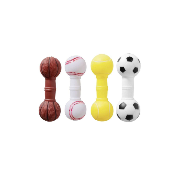 Saas Dumbell Vinyl Squeaky Toys 17.5 Cm