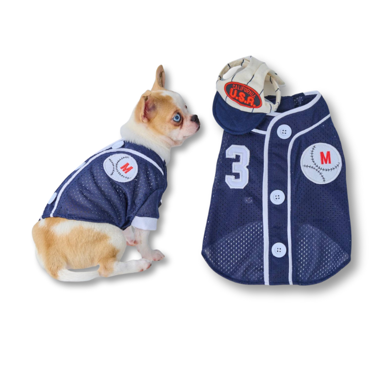 Saas Pet Dress Baseball