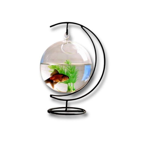 Saas Glass Hanging Fish Tank Round 1736