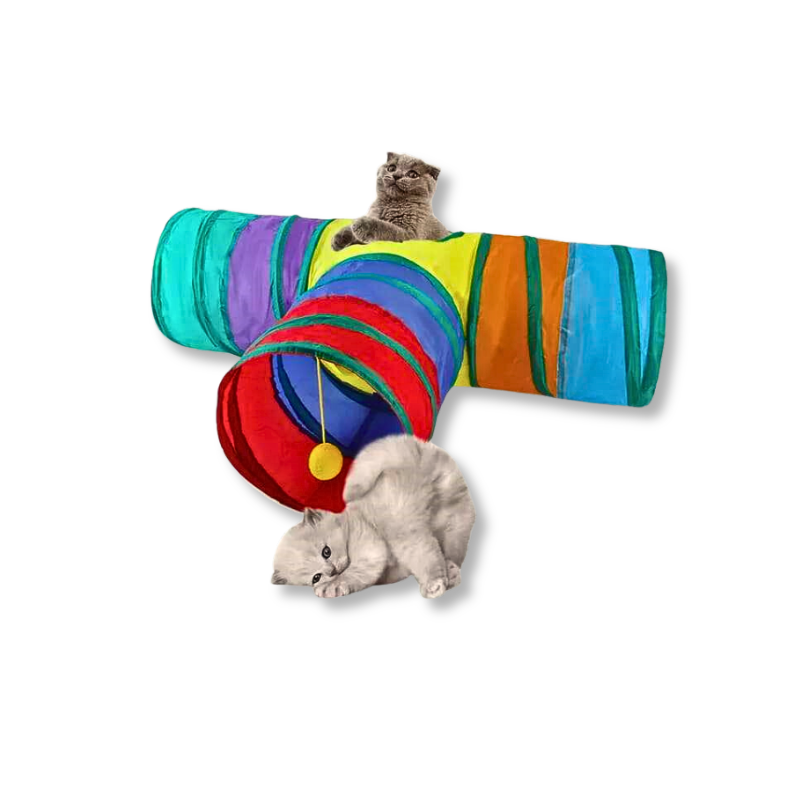 Saas Cat Tunnel Toys 80X30X25 Cm Sa2083