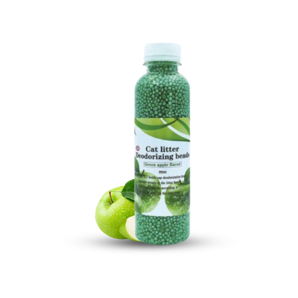 Cat Litter Deoderizing Beads 250ml-Green Apple