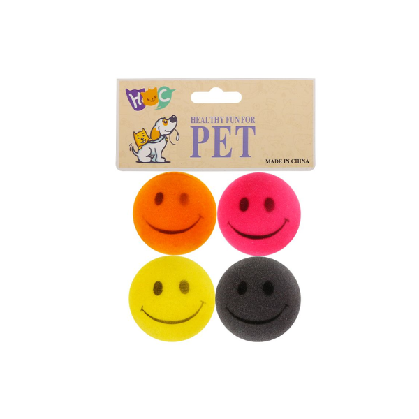 Saas Vinyl Squeaky Toys 4Pcs Set