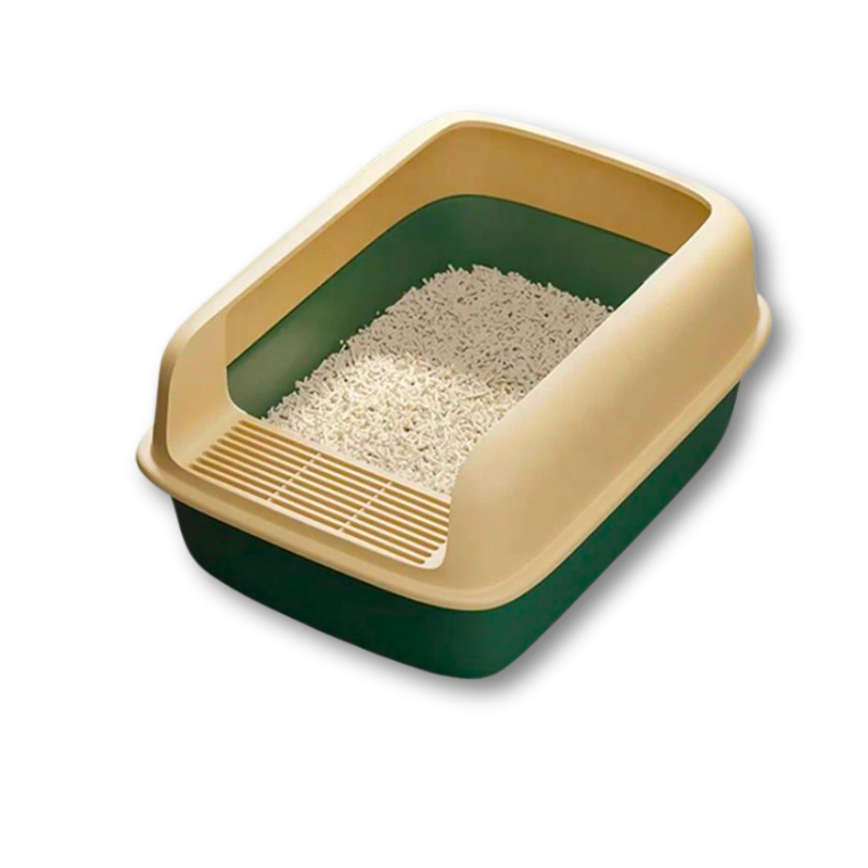 Saas Semi Closed Cat Litter Box