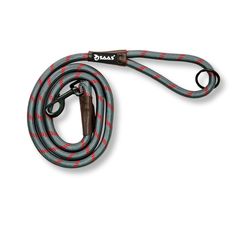 Saas Pet Reflective Round Leashes 1.2x150Cm-Red