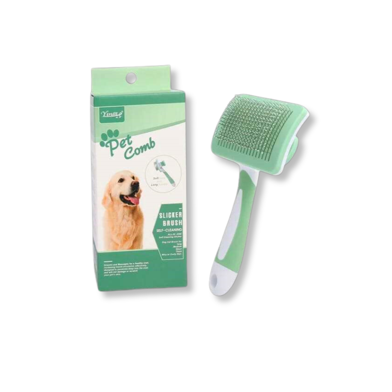 Self Cleaning Slicker Brush Large (Gr)