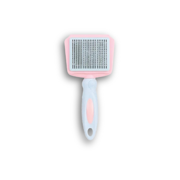 New Button Hair Removal Comb Pink 92272.02