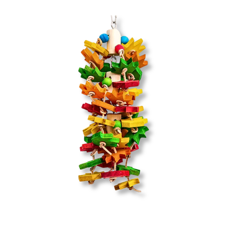 Saas Parrot Wood Hanging Toys 40*20