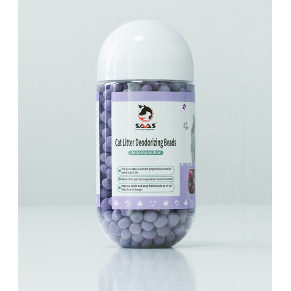 Saas Cats Litter  Deodorant Beads (Tulip) 500Ml