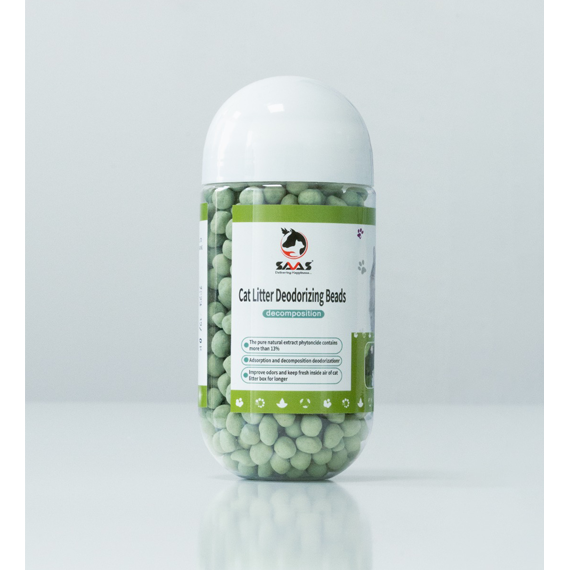 Saas Cats Litter  Deodorant Beads (Jasmin) 500Ml