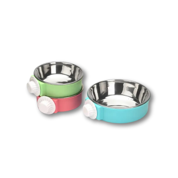 Saas Pet Hanging Feeder With Steel Bowl Small 1778S