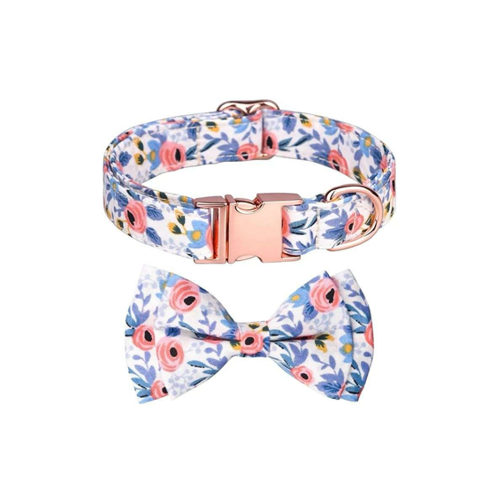 Saas Pet Collar With Bowknot