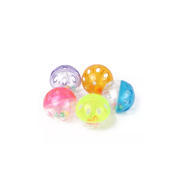 4Pc Glass Ball  Bell Toys 1054