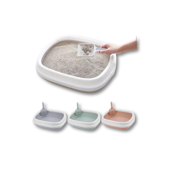 Saas Open Cat Litter Tray