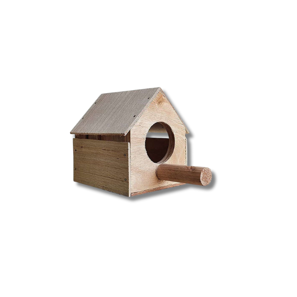 Saas Wooden Bird Nest Home 1264Xxs