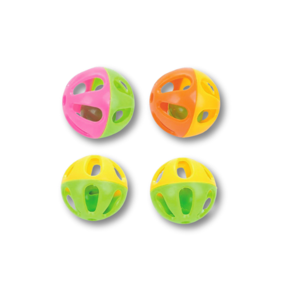 Saas Playing Bell Ball 4Pcs -2988