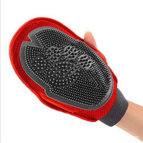 Saas Pet 2-In-1 Bathing Massage Gloves